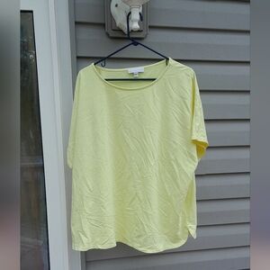 Pure JILL Yellow Short Sleeve XL Tee GUC